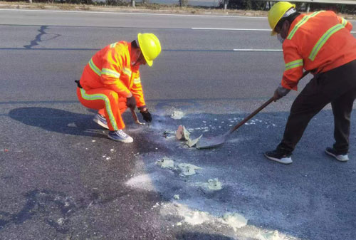 莆田公路下沉注浆加固